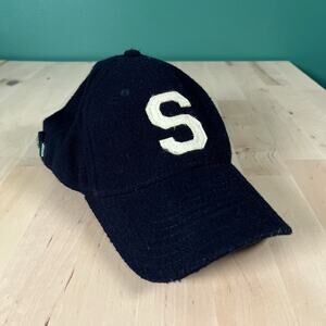 Salisbury University Legacy Wool Felt Hat Adjustable Oldschool Stitched S Letter